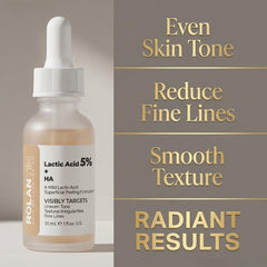ROLANYIN bottle beside hyaluronic acid visual conveying deep hydration