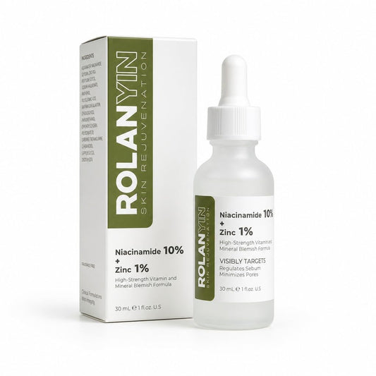 ROLANYIN front packaging showing serum bottle and branding for clear identification