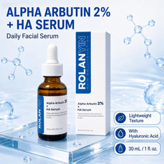 ROLANYIN serum applied on skin showcasing quick absorption benefit
