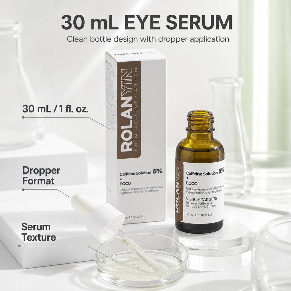 ROLANYIN used under makeup on model, layers smoothly benefit
