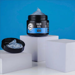Rolda gel texture closeup highlighting smooth, glossy shine benefit