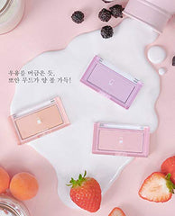 rom&nd pan close-up showing soft matte surface and finely milled texture benefit