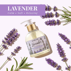 ROMIIE ZOI bottle label detail highlighting lavender fragrance and benefits