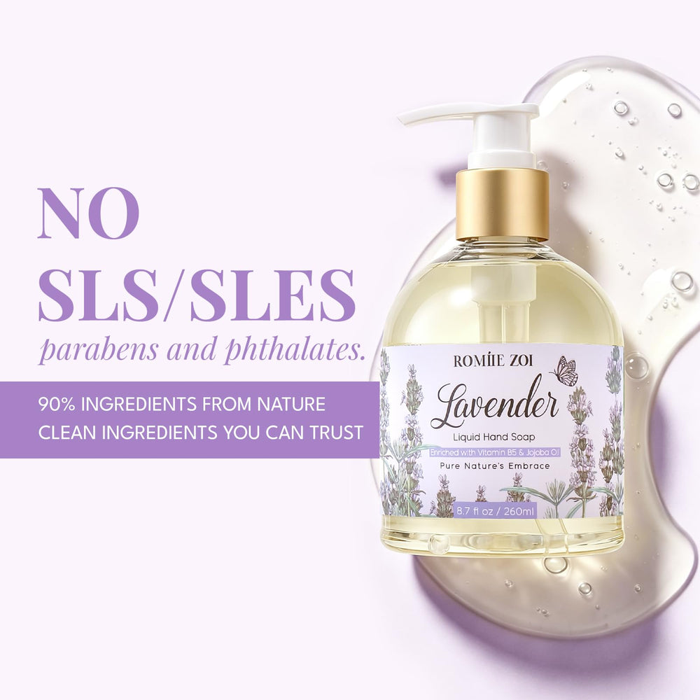 ROMIIE ZOI jojoba oil and vitamin B5 ingredient focus for soft nourished hands