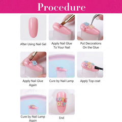 RONGFY lifestyle manicure at a party showing eye-catching nails
