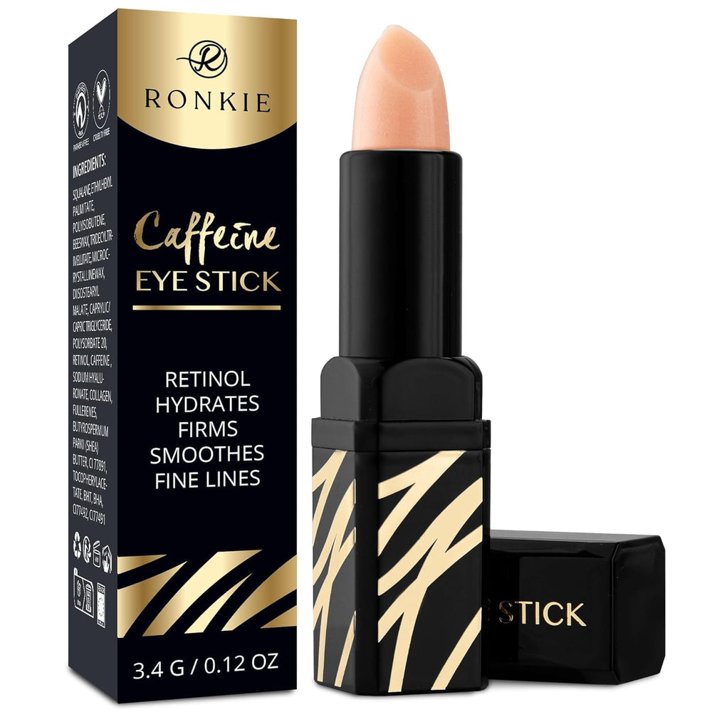 RONKIE eye stick front packaging showing compact travel-friendly design