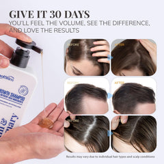 RootStim shampoo lather texture close-up for gentle cleansing benefit