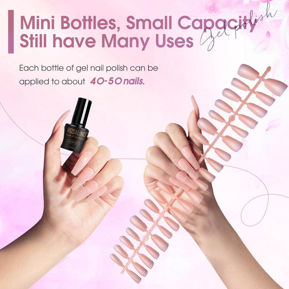 ROSALIND silver shade swatch on nail wheel with high-shine benefit