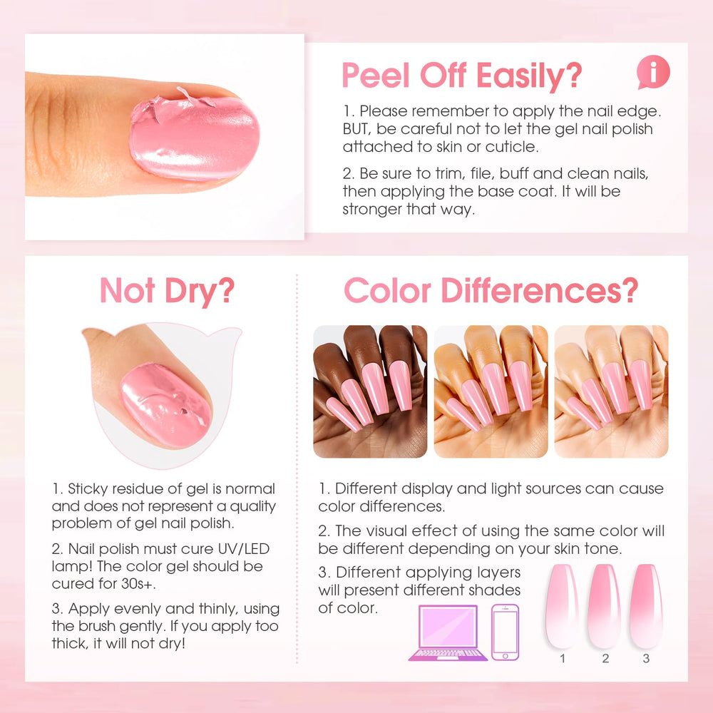 ROSALIND in-salon lifestyle shot showing manicure process and finished nails