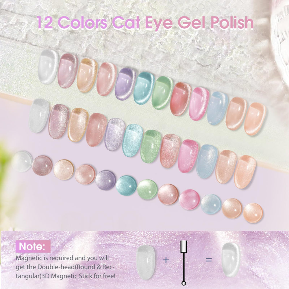 ROSALIND swatch palette of 12 spring and summer shades for quick color choice