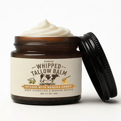 Roseblem front jar showing clean packaging and moisturizing balm benefits