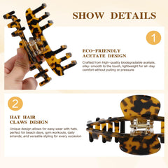 Rosivyphan clip teeth and spring detail demonstrating secure non-slip grip