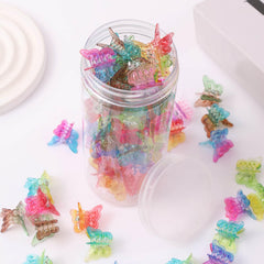Rosvia transparent box opened to reveal organized clips for easy storage benefit