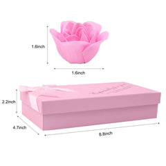 Rotumaty petal texture detail highlighting soap durability and delicate finish