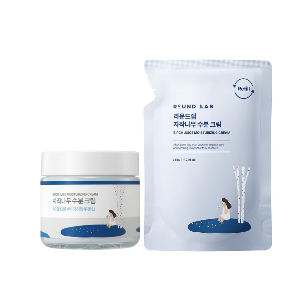 ROUND LAB front jar showing clean label and hydration benefit