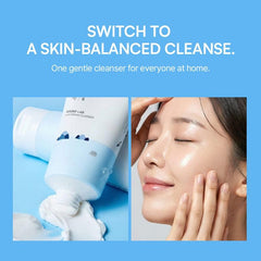 ROUND LAB Dokdo foam texture closeup demonstrating soft bubbles for gentle cleanse