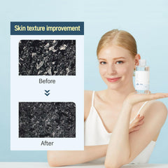 ROUND LAB Dokdo toner on cotton pad illustrating gentle exfoliation action