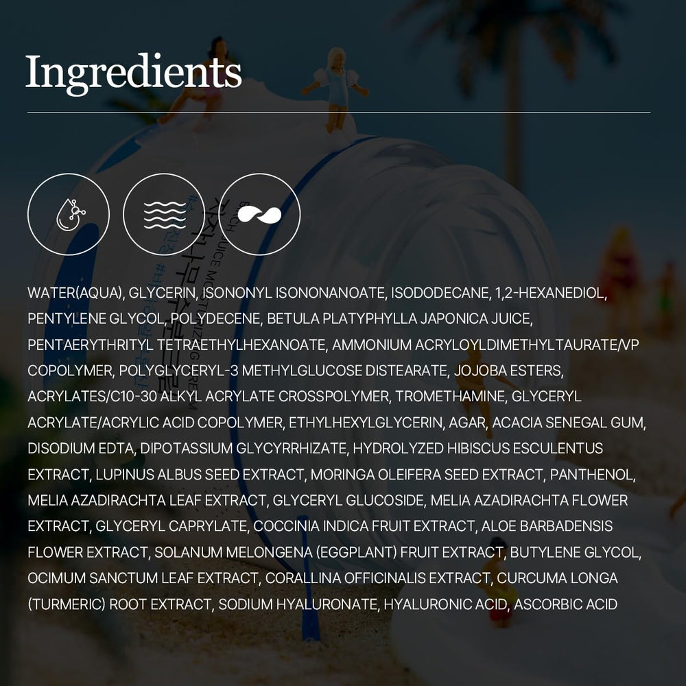 ROUND LAB applied on skin in morning routine for lasting moisture benefit
