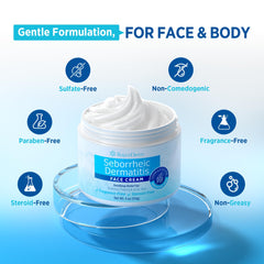 Roycederm size comparison in hand indicates 4 oz portability