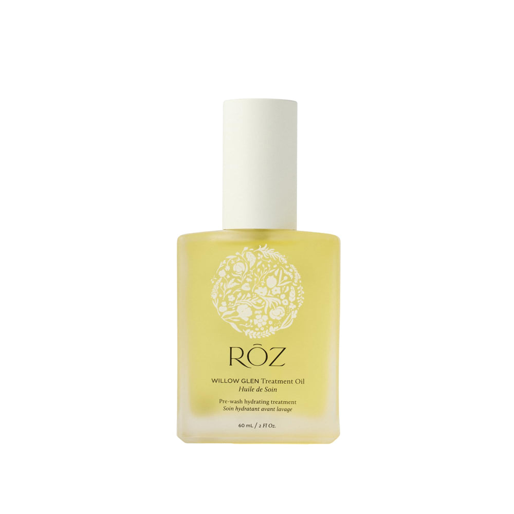 RŌZ front bottle shot showing packaging and 2 fl oz size for travel-friendly nourishment