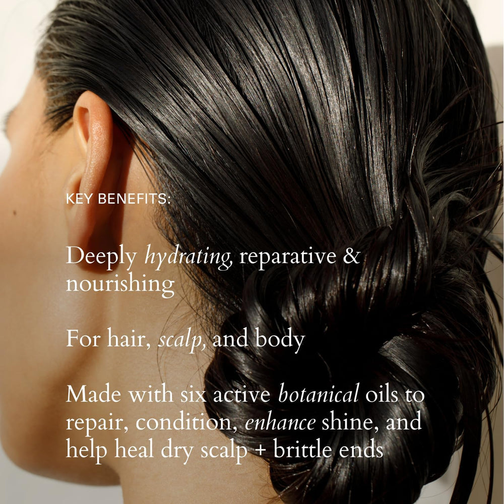 RŌZ oil texture on skin demonstrating fast absorption and smooth hydration