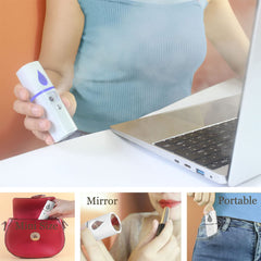 RSAOENF mister in hand illustrating pocket-size portability benefit