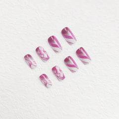 RTKHFZE nails fitted on fingers comparing size fit and natural-looking coverage