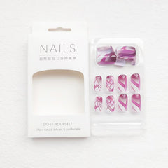 RTKHFZE layout of 24 nails plus stickers and tools illustrating complete kit contents