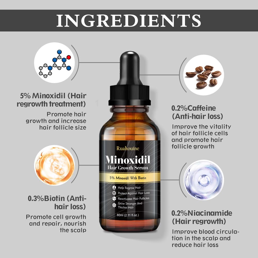 Ruahouine dropper applying serum oil to scalp for targeted coverage