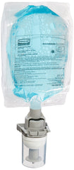 Rubbermaid refill front label showing product name and capacity, simplifies maintenance