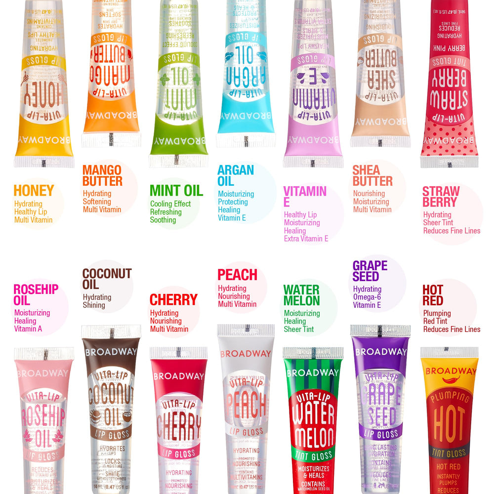 Ruby Kisses 12-pack display arranged for bulk purchase and value benefit