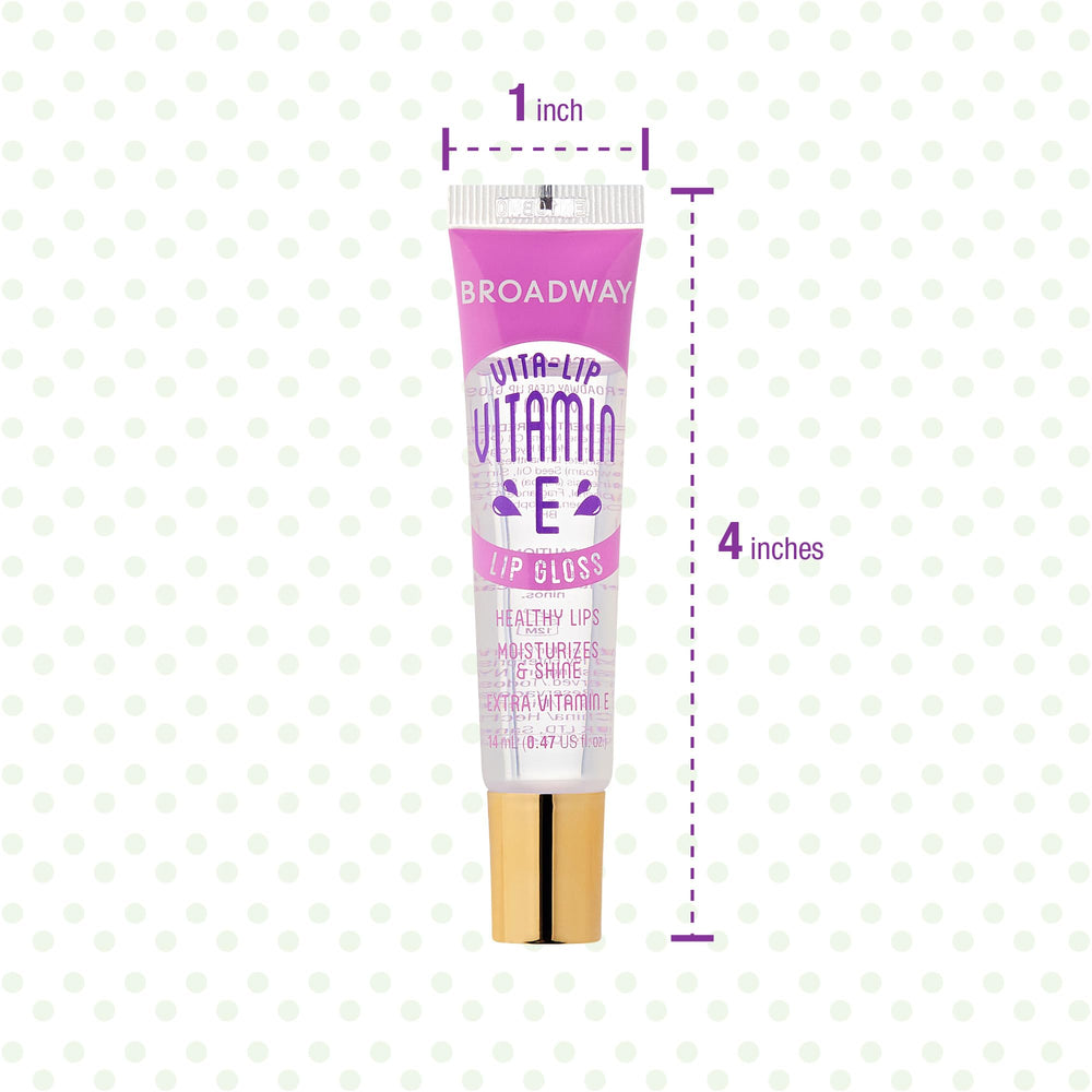 Ruby Kisses gloss tubes styled in a travel pouch for on-the-go hydration