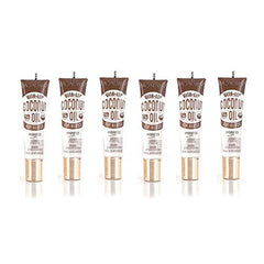 Ruby Kisses product-front packaging showing clear gloss and six-pack convenience