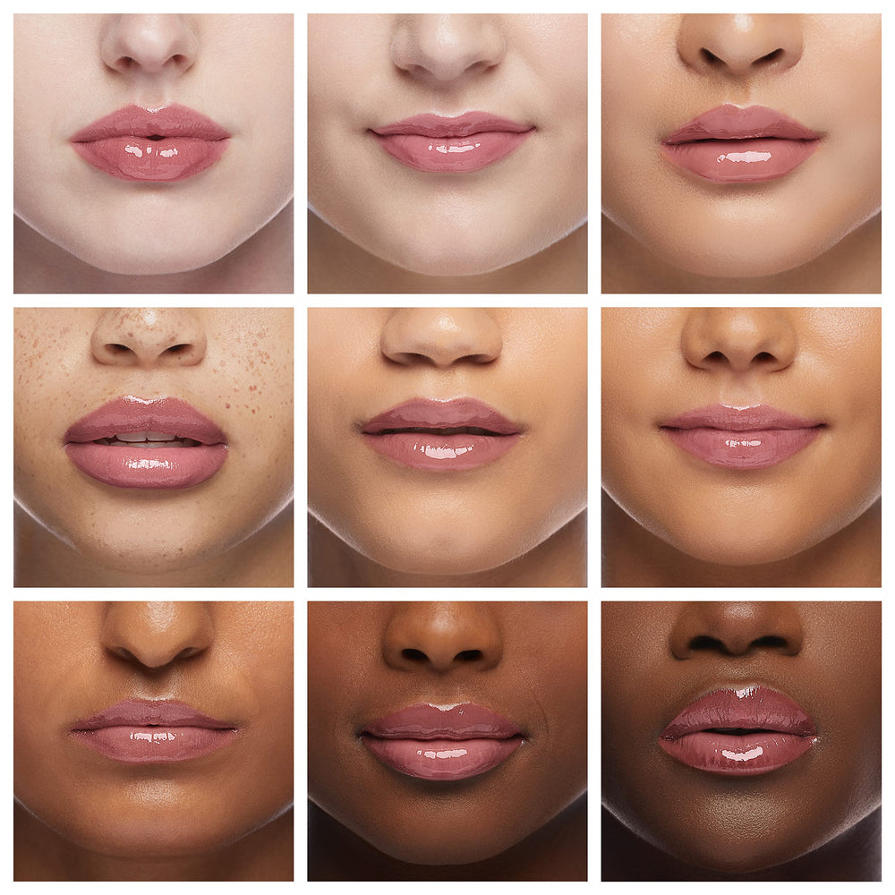 Ruby Kisses tube label detail highlighting vitamin-enriched formula benefits