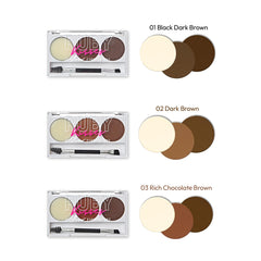 Ruby Kisses kit held in hand showing compact size and travel-friendly benefit