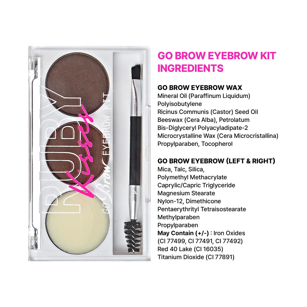 Ruby Kisses brow wax texture close-up showing smooth finish and hold benefit