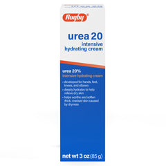 RUGBY LABORATORIES front tube view showing product branding and convenient 3 oz size