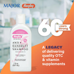 Rugby Laboratories packaging detail emphasizing brand reliability and quality controls