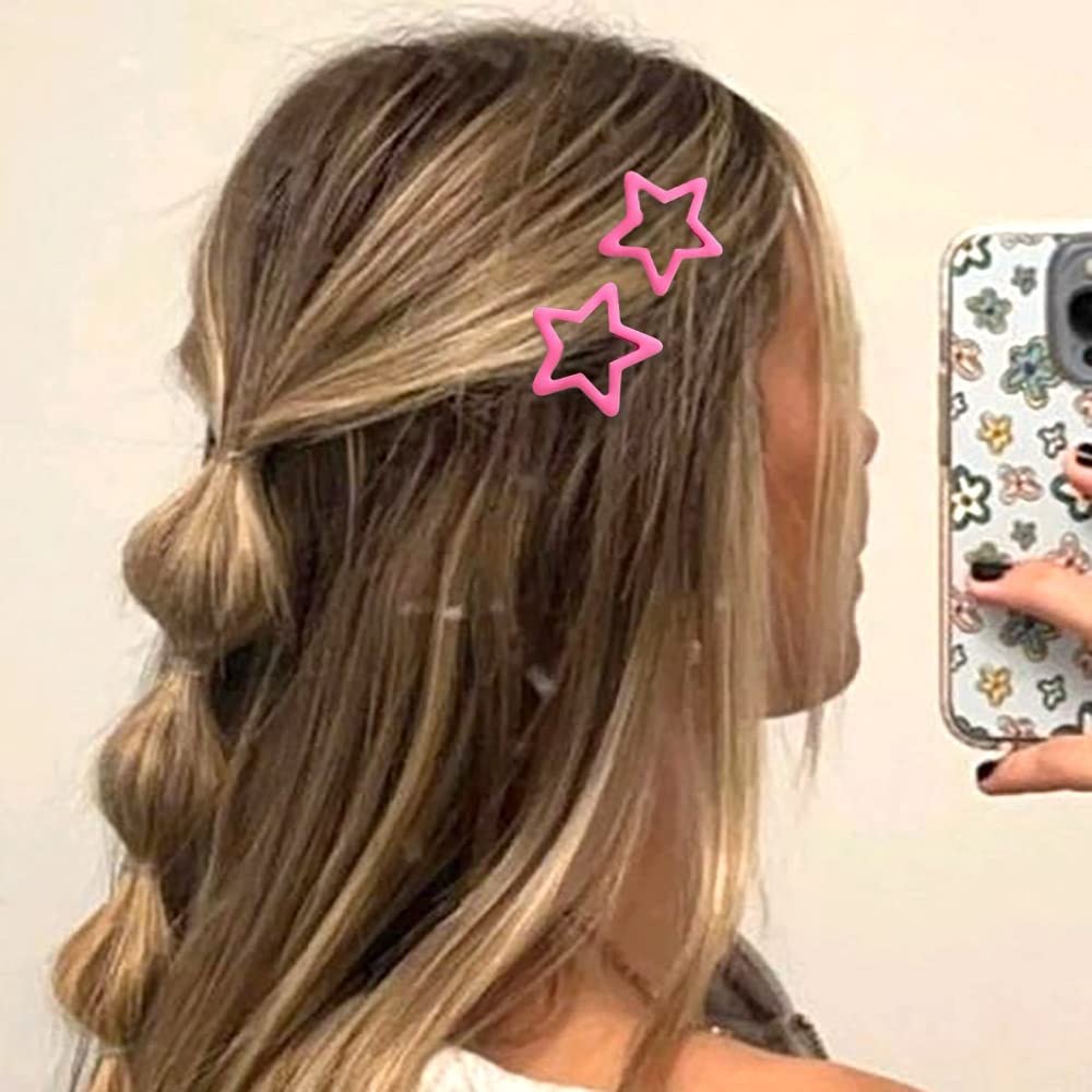RUIYDZ star clip holding side bangs giving neat, stylish hold