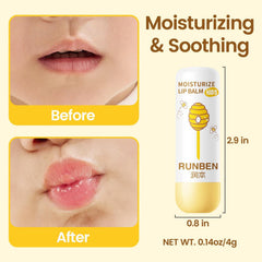 RUNBEN texture close-up showing smooth non-greasy balm surface