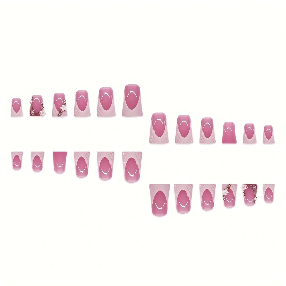RUOKEXIN side profile showing nail thickness and comfortable curvature for natural fit