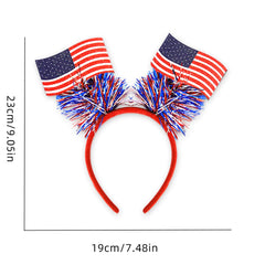 RUPOFUZA headbands worn at a parade adding visible festive spirit and group unity