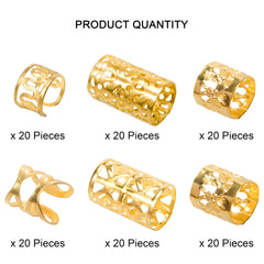 Close-up of Ryalan gold bead texture and alloy detail for long-lasting shine benefit