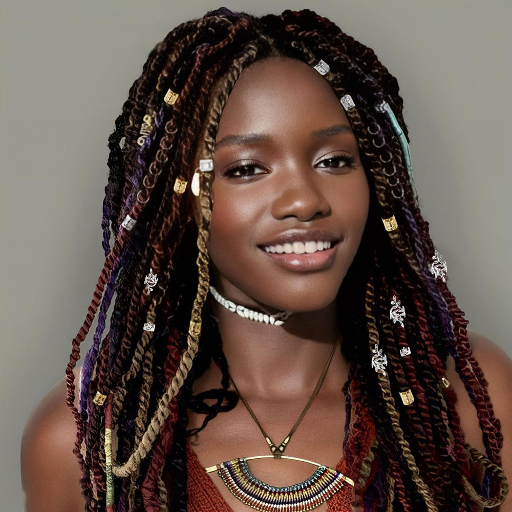 Ryalan styled model at event showing polished accessory effect