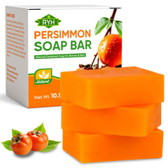 RYH persimmon soap front packaging showing natural deodorant benefits