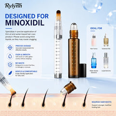 Rylynn droppers and accessories arranged to show clean transfer and spill prevention