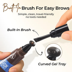 SACE LADY tube in travel pouch illustrating compact design ideal for on-the-go touch-ups