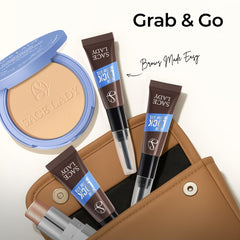 SACE LADY travel size in purse emphasizing convenience and quick touch-ups on-the-go