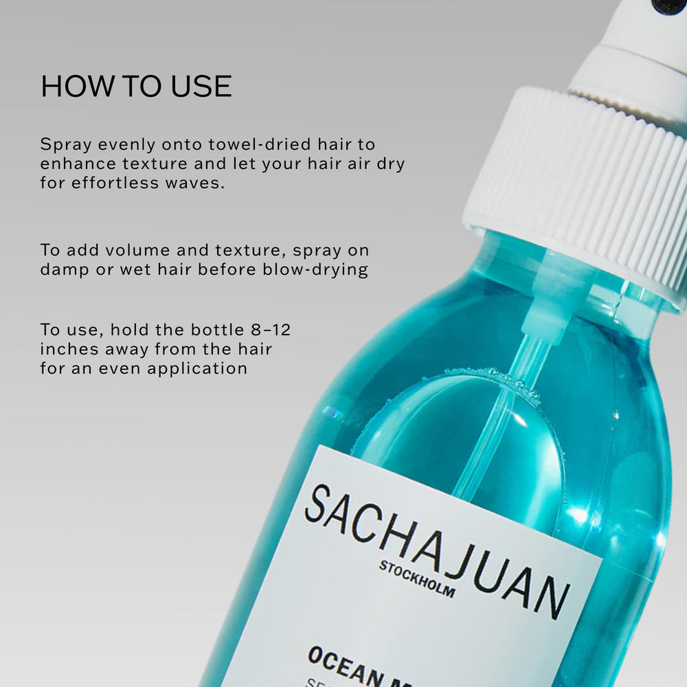 SACHAJUAN close-up nozzle detail showing fine mist for even application
