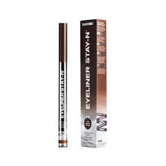 Sacheu before and after lash base showing defined lashline improvement